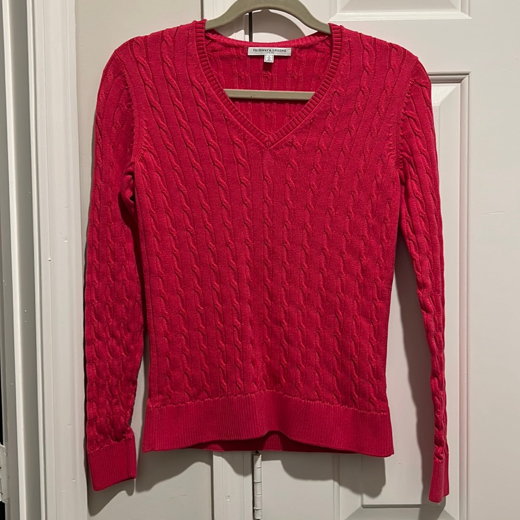 Fairway Greene Pink Sweater Fairway Greene Pink Sweater
